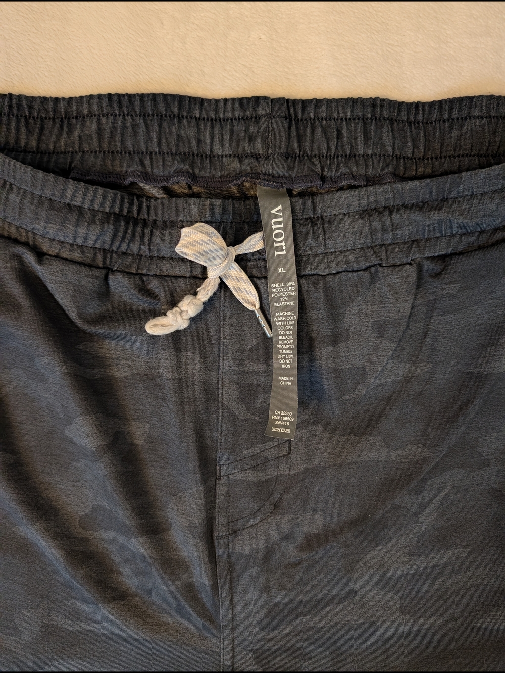 XL Vuori Sunday Performance Black Camo Jogger Men XL - Picture 4 of 12
